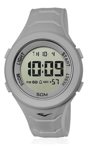 Relógio Pulso Everlast Unissex Digital Cinza E712