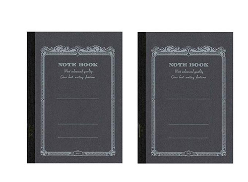 2x Apica Notebook Cd15 Acero Gris-7 X10