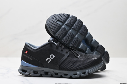 On Running Cloud X 4 Zapatillas Deportivas Zapatos De Correr Negros