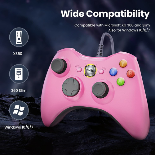 Controller Voyee Pc Wired Compatible Xbox 360/pc Windows
