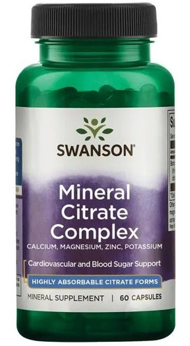 Multi-mineral Citrate Complex 60 Caps De Swanson