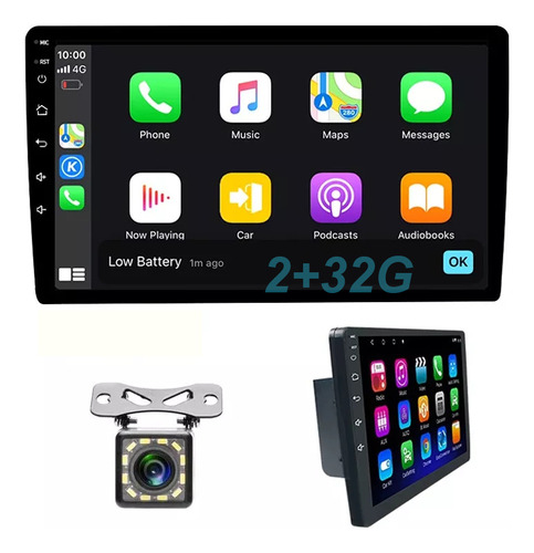2+32g Estéreo De Coche Android 10 Pulgadas Wifi Gps Carplay Android Auto Lebeeaudio