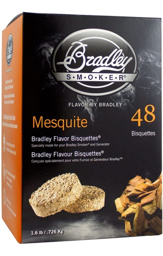 Paquete De 48 Briquetas De Madera Para Ahumador Bradley Msi