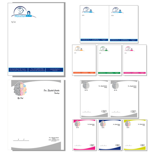 Talonarios Récipes Médicos Full C/ Carta Plantillas Diseño