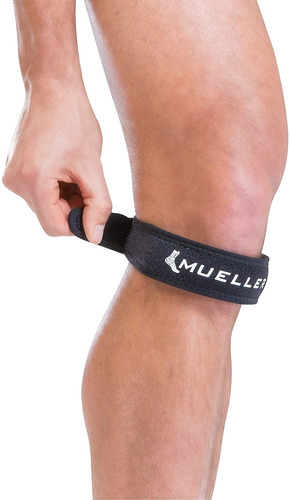 Mueller - Rodillera Para Jumper (talla Unica), Color Negro