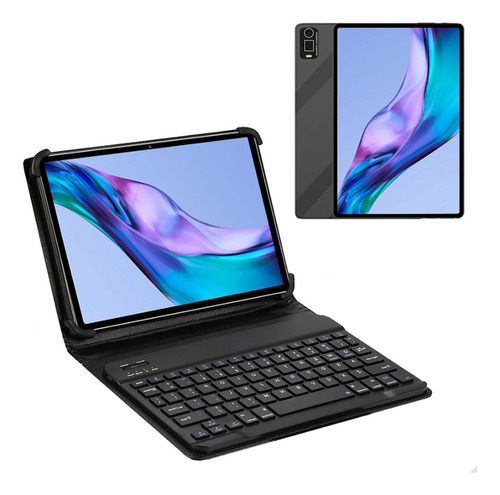 Tablet + Capa E Teclado 6gb Ram Tela10.1'' 128gb De Memória