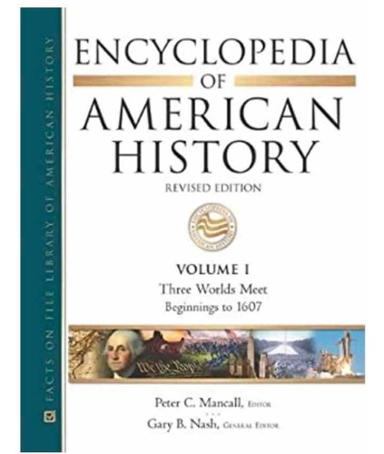 Encyclopedia Of American History Mancall V1 Nuevo