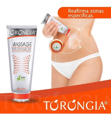 2xtorongia Massage Gel Corporal Reafirmante Aplicador Masaje