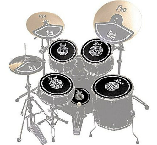 Pearl Pearl Rp50 Rubber Disk Set For Drum