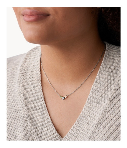 Imagen 7 de 9 de Collar Dama Fossil Vintage Motifs Jf02856998