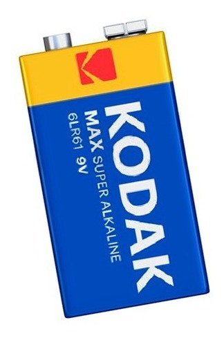 Pila Bateria Alcalina Kodak 9v ( Blister 1 Unidad )