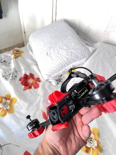 Drone Fpv Freestyle Apex Evo 5 Com Dji Air Unit O3 Vermelho