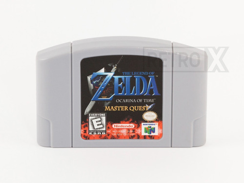 Zelda Master Quest - Ocarina Time - 64 En Caja Retrox