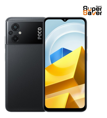 Celular Pocophone Poco M5 Black 4gb Ram 64gb Rom