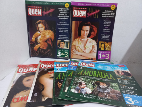 Lote Com 8 Revistas Quem Acontece (em Muito Bom Estado) (Usado)