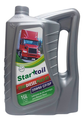 Aceite Star Oil 25w60 Galón - Motor A Gasolina Y Diesel