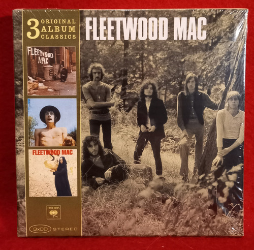 Fleetwood Mac Box Set 3 Discos Blues Rock Sony Uk. Edición Limitada