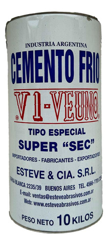 Cemento Frio V-1 10kg