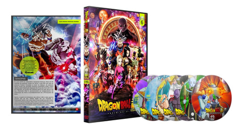 Dvd Dragon Ball Super Completo Dual Áudio + 3 Filmes