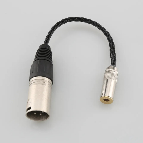 Cable Adaptador Xlr A 4.4 Mm Balanceado 7n Occ Plata 50 Cm