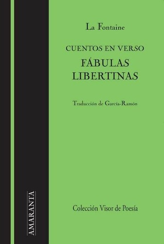 Cuentos En Verso Fabulas Libertinas