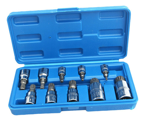 10 Uds Triple Cuadrado Bit Socket M4 M5 M6 M8 M9