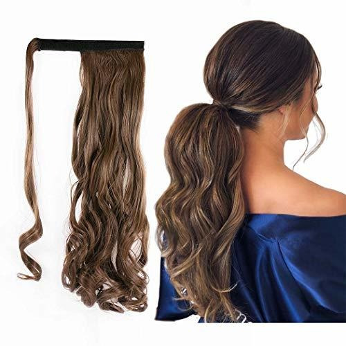 Postizos - Gangel Ponytail Extension Curly Wavy Pony Tails W