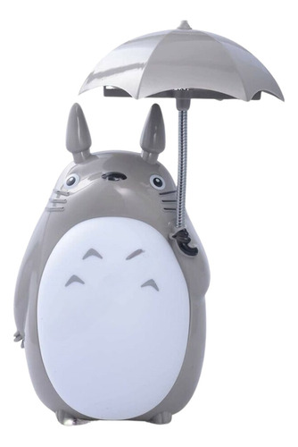 Lampara Totoro De Mesa Led Recargable Usb Luz De Noche Niños