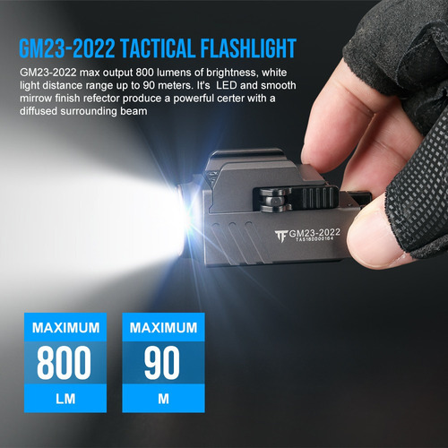 Linterna Láser Led Trustfire Gm23s Para Todas Las Pistolas