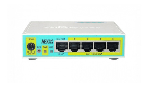 Conectividad Switch Router Mikrotik Hex-poe-lite Mikrotik L4