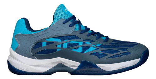Tenis Nox At10 Lux Piedra/azul Bonnie