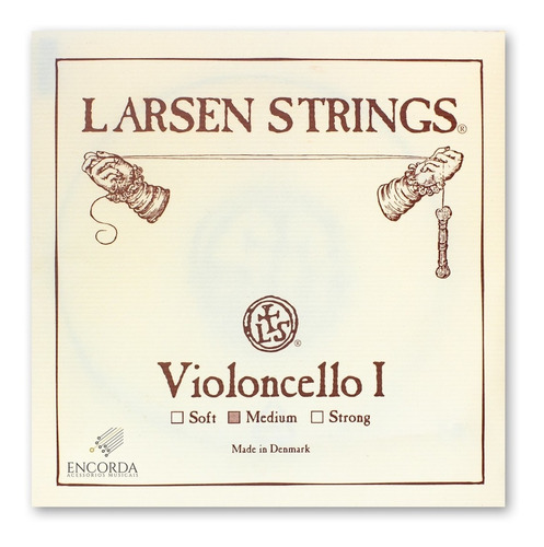 Corda Lá Para Violoncelo Larsen Cello Medium