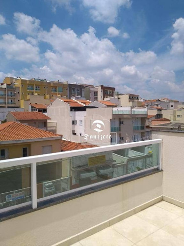 Cobertura Com 2 Dormitórios À Venda, 136 M² Por R$ 600.000,00 - Parque Das Nações - Santo André/sp - Co11024