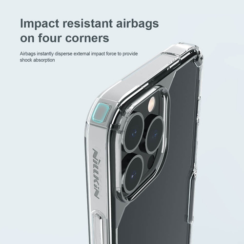 Case Nillkin Para iPhone 14 Pro 6.1 + 2 Micas Protector 360°