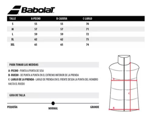 Chaleco Babolat Abrigo - Vertuo #1 Strings