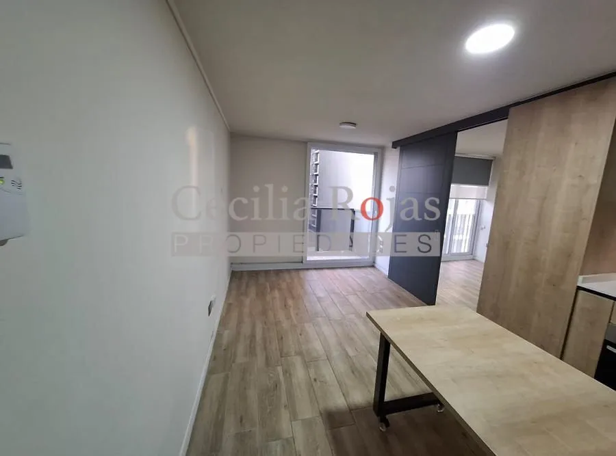 Imagen 2 de 19 de Se Arrienda Depto 1d/1b Con Diseño Industrial Y Orientación