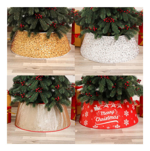 2025 Base Envolvente De Árbol De Navidad 3d, Adornos