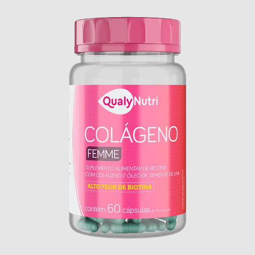 Colágeno Hidrolisado 60 Cápsulas - Zinco Selênio E Vitaminas