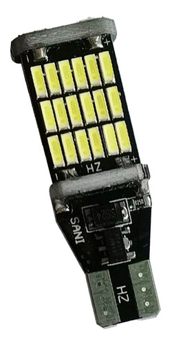 Lampara Led 12v T10 45 Smd 1200lm Canbus Luz Posicion Diurna