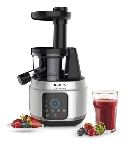 Extractor De Jugos Krups Slow Juicer Silencioso Tamaño Ideal