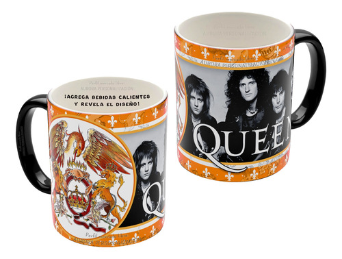 Mug Mágico Queen Banda Rock Taza Termica Pocillo