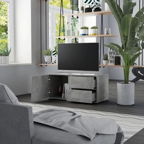 Imagen 4 de 4 de Mueble Tv Modular Rack Moderno Mesa Tv Beton