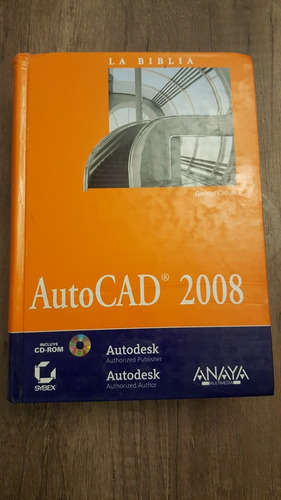 Autocad 2008 La Biblia + Cd, Anaya Usado 
