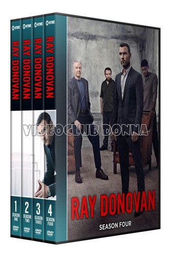 Ray Donovan Pack 5 Temporadas Dvd Serie Colección