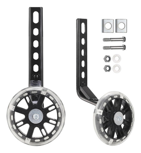Llantas Entrenadoras Ciclismo Laterales R12-r20 Con Luz Led