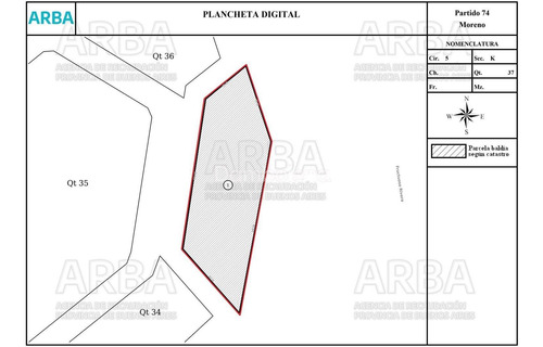 Imagen 9 de 9 de Terreno Fracción En Venta O Permuta - Moreno
