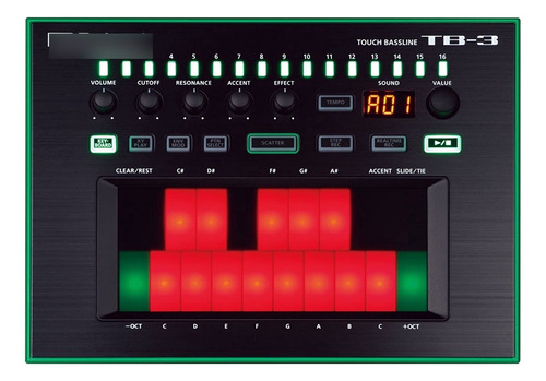 Sintetizador Roland Tb3 Aira Touch Bassline Envios Garantia
