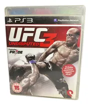 Comprar Ufc 3 Undisputed Fisico Ps3