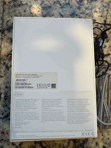 Apple Ipad Mini 2 - 16gb - Excelente Estado Caja Accesorios Blanco (Usado)