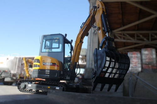 Balde Cucharon Esqueleto Rejado Para Miniexcavadora